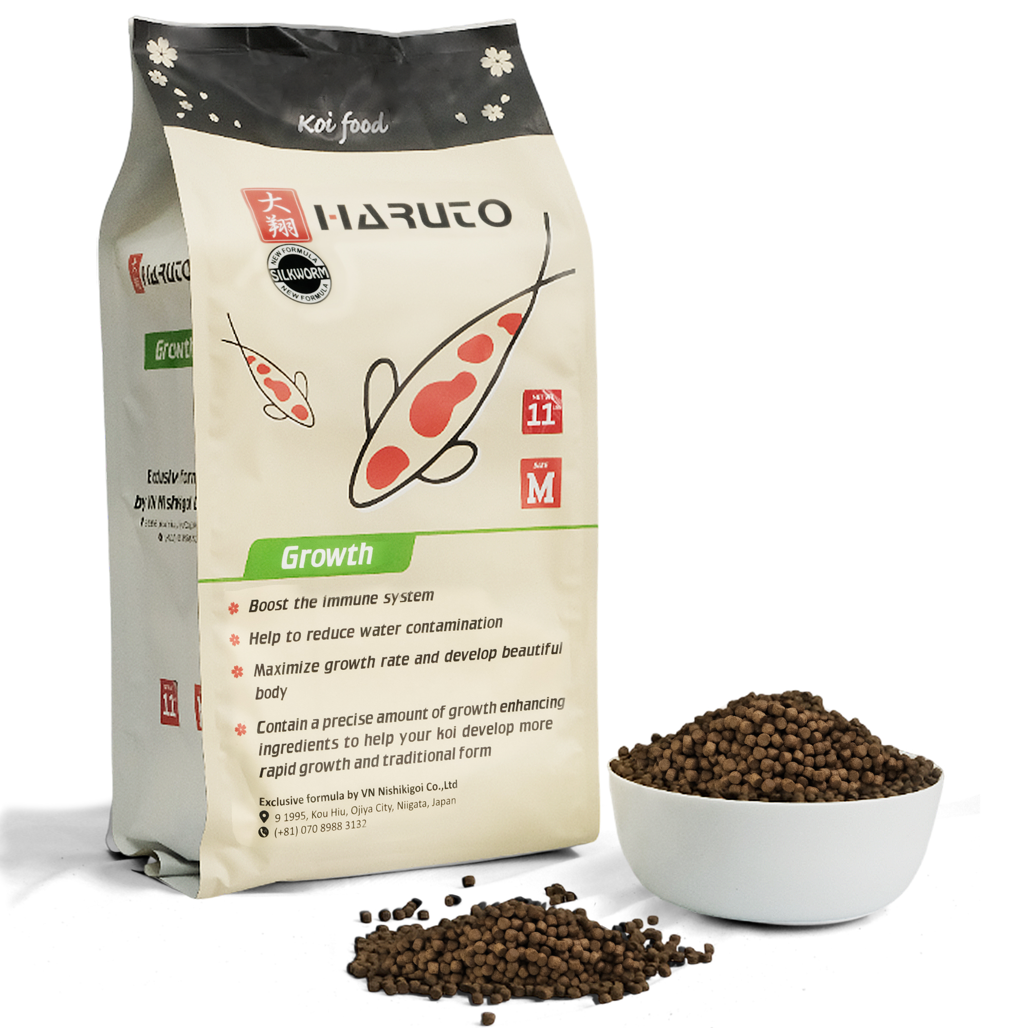Haruto Growth Silk Worm